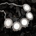 Oxidised Silver Plated Stylish Party Wear Mirror Choker