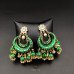 Meenakari Jhumki Earrings