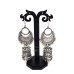 Oxidised Afghani Style Jhumka Dangler Earrings