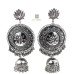 Oxidised Jhumka Earring