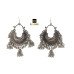 Oxidised  Afghani Style Jhumka Earrings 