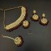 Adorable Kundan Gold Plated Choker Necklace Set