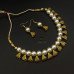 Stylish Special Antique Beaded Necklace with Earrings