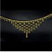 Gold Plated Austrian Stone Chain Kamarband